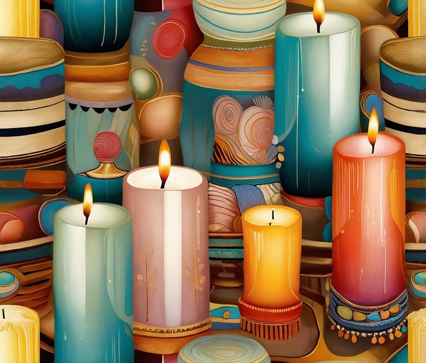 Colección de velas especiales